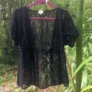 Ella Moss Anthropologie Lace Blouse